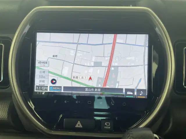 スズキ ハスラー Jスタイル Ⅱ 富山県 2022(令4)年 4.9万km クールカーキパールメタリック/ソフトベージュメタリック 純正ナビ（AM/FM/DVD/BT/フルセグ）/全方位カメラ/ドライブレコーダー/ETC/シートヒーター/衝突被害軽減システム/レーダークルーズコントロール/レーンキープアシスト/コーナーセンサー/横滑り防止装置/アイドリングストップ/純正アルミホイール/純正フロアマット/オートLEDライト/革巻きステアリング/ステアリングスイッチ/パドルシフト/スマートキー