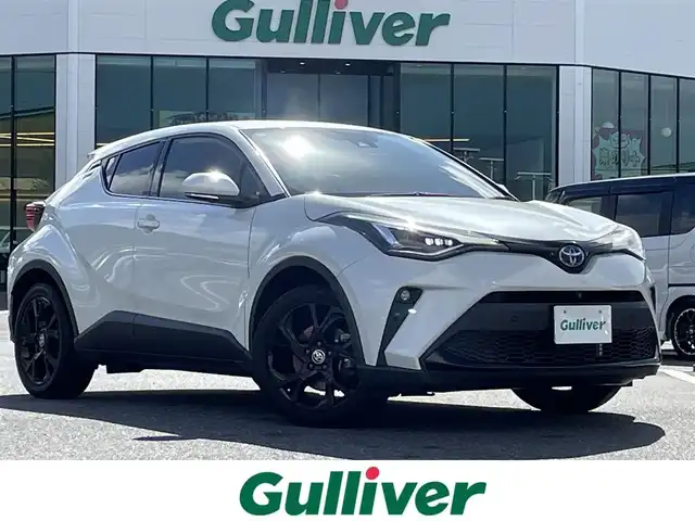 トヨタ Ｃ－ＨＲ G モード ネロ セーフティプラス 島根県 2021(令3)年 7.3万km ホワイトパールクリスタルシャイン 登録時走行距離72753Km/ワンオーナー/取扱い説明書（車/ナビ)/純正ナビ(AM/FM/Bluetooth）/追従型クルーズコントロール/全周囲カメラ/ハーフレザー/シートヒーター/純正フロアマット/コーナーセンサー/横滑り防止装置/レーンアシスト/三眼LEDライト/ビルドインETC/純正アルミ１８インチ