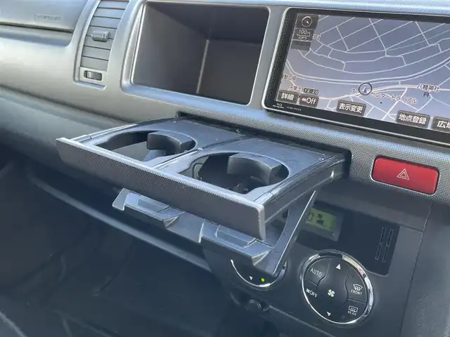 トヨタ ハイエース GL 佐賀県 2012(平24)年 15.7万km ブラックマイカ GLロング10人乗り/純正HDDナビゲーション/・フルセグTV/CD/DVD/SD/Bluetooth/フリップダウンモニター/ETC/100V電源/後席エアコン(温度調整無し)/ISOFIX対応/純正15インチアルミホイール/キセノンヘッドライト/純正フォグランプ/純正フロアマット/ドアバイザ―