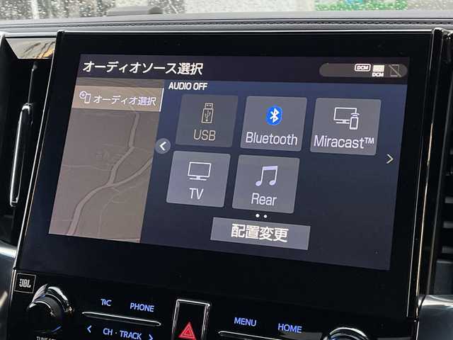 トヨタ アルファードハイブリット エグゼクティブ ラウンジ S 福岡県 2020(令2)年 5.8万km ブラック 純正10インチナビ/【CD.DVD.Bluetooth.フルセグTV】/パノラミックビューモニター/サンルーフ/モデリスタエアロ/JBLプレミアムサウンド/純正フリップダウンモニター/デジタルインナーミラー/追従クルーズコントロール/レーンキープアシスト/パワーバックドア/両側電動スライドドア/ビルトインETC2.0/全周囲ドライブレコーダー/レザーシート/シートヒーター/ベンチレーション/パワーシート/3眼LEDヘッドライト/オートライト/オートハイビーム/パーキングアシスト/クリアランスソナー