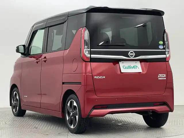 日産 ルークス HWS X プロパイロットED 新潟県 2020(令2)年 3.8万km スパークリングレッド/ブラック 純正ナビ/　　BT/SD/CD/AUX/アラウンドビューモニター/両側パワースライドドア/レーダークルーズコントロール/LEDオートライト/純正14インチアルミホイール/ステアリングスイッチ/スマートキー/ETC