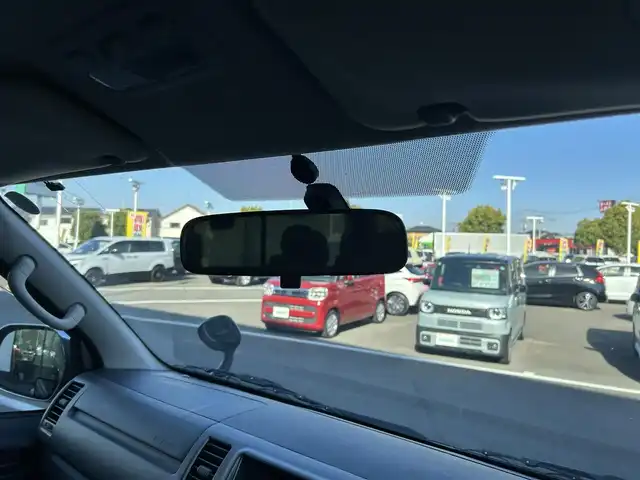 トヨタ ハイエース GL ロング 群馬県 2009(平21)年 8.9万km ブラックマイカ 純正HDDナビ（NHDT-W58）/　CD/DVD/SD/HDD/AUX/ワンセグTV/ETC/レーダー探知機ZERO300V/AC100V/片側パワースライドドア/電動格納ミラー/ライトレベライザー/リモコンキー/純正フロアマット/純正ドアバイザー/保証書/取扱説明書