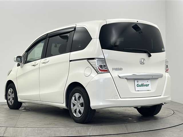 ホンダ フリード G ジャストセレクション 大阪府 2011(平23)年 13万km プレミアムホワイトパール 社外HDDナビ/【フルセグTV/CD/FM/AM/USB】/片側パワースライドドア/片側スライドドア/クルーズコントロール/バックカメラ/ハロゲンヘッドライト/スマートキー