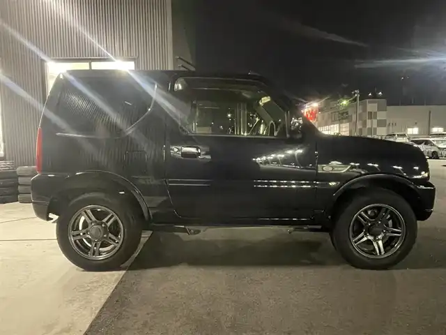 スズキ ジムニー ランドベンチャー 新潟県 2016(平28)年 4.6万km ブルーイッシュブラックパール3 リモコンキー/ケンウッドメモリナビ(MDV-Z704)/　BT/フルセグ/CD/DVD/バックカメラ/４WD/ドラレコ/運転席シートヒーター/ETC/革巻きステアリング/LEDヘッドライト/純正フロアマット/バイザー/ウインカーミラー