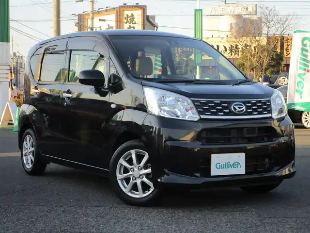 ダイハツ ムーヴ X SAⅡ 岡山県 2017(平29)年 5万km ブラックマイカメタリック 【 Smart Assist II 】/・衝突警報機能（対車両・対歩行者）/・衝突回避支援ブレーキ/・誤発進抑制機能/・後方誤発進抑制機能/・車線逸脱警報/・先行車発進お知らせ機能/ワンオーナー/社外メモリーナビ/ワンセグテレビ/バックカメラ/DVD再生可能/リアソナー/社外フロアマット/純正14AW/スマートキー2個/プッシュスタート