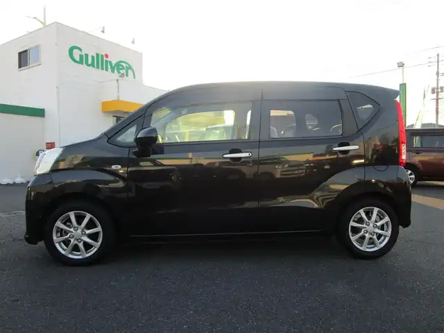 ダイハツ ムーヴ X SAⅡ 岡山県 2017(平29)年 5万km ブラックマイカメタリック 【 Smart Assist II 】/・衝突警報機能（対車両・対歩行者）/・衝突回避支援ブレーキ/・誤発進抑制機能/・後方誤発進抑制機能/・車線逸脱警報/・先行車発進お知らせ機能/ワンオーナー/社外メモリーナビ/ワンセグテレビ/バックカメラ/DVD再生可能/リアソナー/社外フロアマット/純正14AW/スマートキー2個/プッシュスタート