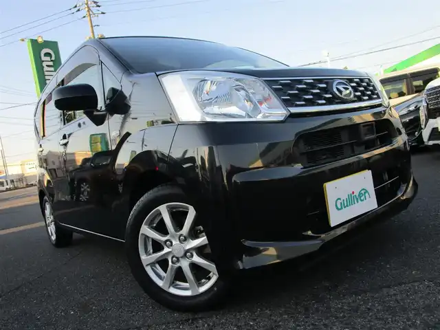ダイハツ ムーヴ X SAⅡ 岡山県 2017(平29)年 5万km ブラックマイカメタリック 【 Smart Assist II 】/・衝突警報機能（対車両・対歩行者）/・衝突回避支援ブレーキ/・誤発進抑制機能/・後方誤発進抑制機能/・車線逸脱警報/・先行車発進お知らせ機能/ワンオーナー/社外メモリーナビ/ワンセグテレビ/バックカメラ/DVD再生可能/リアソナー/社外フロアマット/純正14AW/スマートキー2個/プッシュスタート