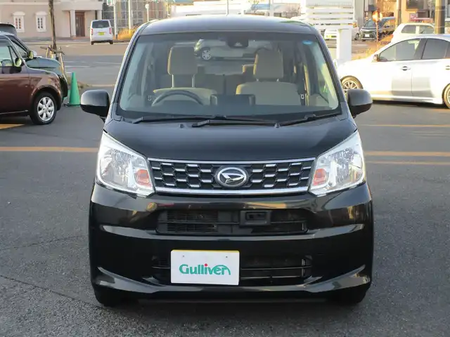 ダイハツ ムーヴ X SAⅡ 岡山県 2017(平29)年 5万km ブラックマイカメタリック 【 Smart Assist II 】/・衝突警報機能（対車両・対歩行者）/・衝突回避支援ブレーキ/・誤発進抑制機能/・後方誤発進抑制機能/・車線逸脱警報/・先行車発進お知らせ機能/ワンオーナー/社外メモリーナビ/ワンセグテレビ/バックカメラ/DVD再生可能/リアソナー/社外フロアマット/純正14AW/スマートキー2個/プッシュスタート