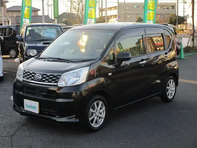 ダイハツ ムーヴ X SAⅡ 岡山県 2017(平29)年 5万km ブラックマイカメタリック 【 Smart Assist II 】/・衝突警報機能（対車両・対歩行者）/・衝突回避支援ブレーキ/・誤発進抑制機能/・後方誤発進抑制機能/・車線逸脱警報/・先行車発進お知らせ機能/ワンオーナー/社外メモリーナビ/ワンセグテレビ/バックカメラ/DVD再生可能/リアソナー/社外フロアマット/純正14AW/スマートキー2個/プッシュスタート