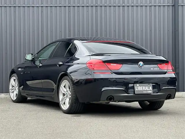 ＢＭＷ ＢＭＷ ６４０ｉ グランクーペ Mスポーツ 福島県 2014(平26)年 6.3万km カーボンブラックM サンルーフ/インテリジェントセーフティ/クルーズコントロール/茶革シート/パワーシート/シートヒーター /純正ナビ/バックカメラ/フルセグTV/ミラー一体型ETC/コンフォートアクセス/キセノンオートライト/オートホールド /パドルシフト/アイドリングストップ/純正19インチAW/取扱説明書/保証書/スペアキー