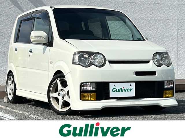 ダイハツ ムーヴ カスタム RS 千葉県 2002(平14)年 11.1万km ホワイトパールマイカ 取扱説明書　ターボ　社外ナビ　Ｇ２２１８Ｌ　ワンセグＴＶ　ＤＶＤ　ＣＤ　Ｂｔ　ＳＤ　バックカメラ　ＥＴＣ　純正フロアマット　盗難防止機能　リモコンキー　純正１５インチＡＷ　純正フルエアロ　ハロゲン