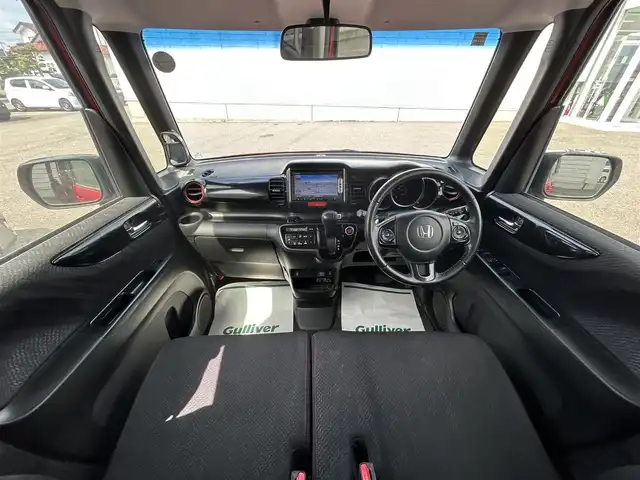 ホンダ Ｎ ＢＯＸ カスタム ターボ SSパッケージ 山形県 2014(平26)年 9.4万km ミラノレッド 4WDターボ/衝突被害軽減ブレーキ/純正ナビ/ワンセグTV/FM/AM/CD/DVD/Bluetooth/クルーズコントロール/パドルシフト/両側パワースライドドア/スマートキー/バックカメラ/ETC/純正マット/純正バイザー/プッシュスタート/AUTOライト/フォグランプ