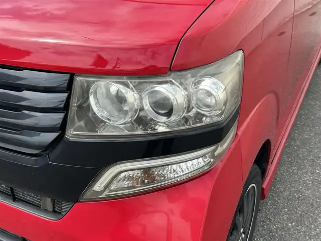 ホンダ Ｎ ＢＯＸ カスタム ターボ SSパッケージ 山形県 2014(平26)年 9.4万km ミラノレッド 4WDターボ/衝突被害軽減ブレーキ/純正ナビ/ワンセグTV/FM/AM/CD/DVD/Bluetooth/クルーズコントロール/パドルシフト/両側パワースライドドア/スマートキー/バックカメラ/ETC/純正マット/純正バイザー/プッシュスタート/AUTOライト/フォグランプ