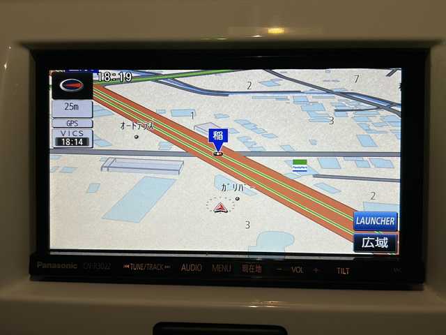 スズキ ハスラー Jスタイル 大阪府 2015(平27)年 3.8万km ブルーイッシュブラックパール 社外ナビ（Panasonic　CN-R302Z）/　　　　　　　（CD DVD フルセグTV）/衝突軽減ブレーキ/ETC/革巻きステアリング/ステアリングリモコン/スマートキー×２/プッシュスタート/シートヒーター/オートエアコン/オートライト/HIDヘッドライト/フォグランプ/保証書/取扱説明書/ナビ取扱説明書/　