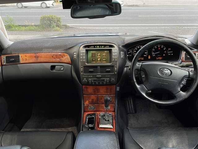 トヨタ セルシオ eR 高知県 2003(平15)年 16.9万km ブラック サンルーフ/シートヒーター/パワーシート/エアシート/レザーシート/ETC/ナビ/バックカメラ
