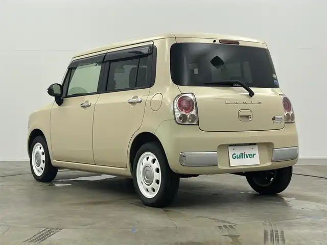 スズキ ラパン X 岡山県 2013(平25)年 7.4万km ミルクティーベージュメタリック メモリーナビ/【Bluetooth/フルセグTV/CD/DVD】/型番:CN-RE05D/スマートキー/プッシュスタート/ビルトインＥＴＣ/キセノンヘッドライト/オートライト/アイドリングストップ/ショコラ専用シート/純正フロアマット/禁煙車/横滑り防止装置/ドアバイザー/取扱説明書/ナビ取扱説明書