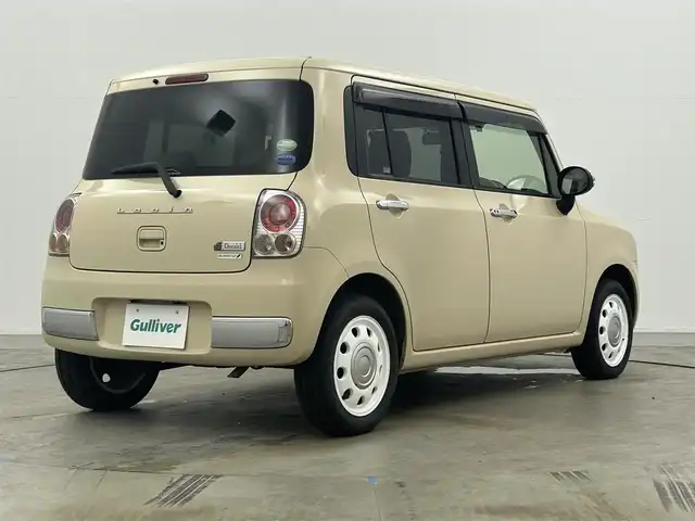 スズキ ラパン X 岡山県 2013(平25)年 7.4万km ミルクティーベージュメタリック メモリーナビ/【Bluetooth/フルセグTV/CD/DVD】/型番:CN-RE05D/スマートキー/プッシュスタート/ビルトインＥＴＣ/キセノンヘッドライト/オートライト/アイドリングストップ/ショコラ専用シート/純正フロアマット/禁煙車/横滑り防止装置/ドアバイザー/取扱説明書/ナビ取扱説明書