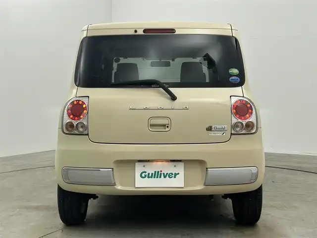 スズキ ラパン X 岡山県 2013(平25)年 7.4万km ミルクティーベージュメタリック メモリーナビ/【Bluetooth/フルセグTV/CD/DVD】/型番:CN-RE05D/スマートキー/プッシュスタート/ビルトインＥＴＣ/キセノンヘッドライト/オートライト/アイドリングストップ/ショコラ専用シート/純正フロアマット/禁煙車/横滑り防止装置/ドアバイザー/取扱説明書/ナビ取扱説明書