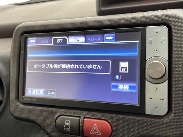トヨタ スペイド X 宮崎県 2013(平25)年 8.6万km ブラックマイカ 禁煙車/純正ナビTV/（NHZN-W61G/CD/DVD/MSV/Bluetooth/フルセグTV)/純正バックカメラ/純正ETC/純正フロアマット/社外前後ドライブレコーダー/左側電動スライドドア/ウインカードアミラー/ドアバイザー/スマートキー/プッシュエンジンスタート/スペアキー