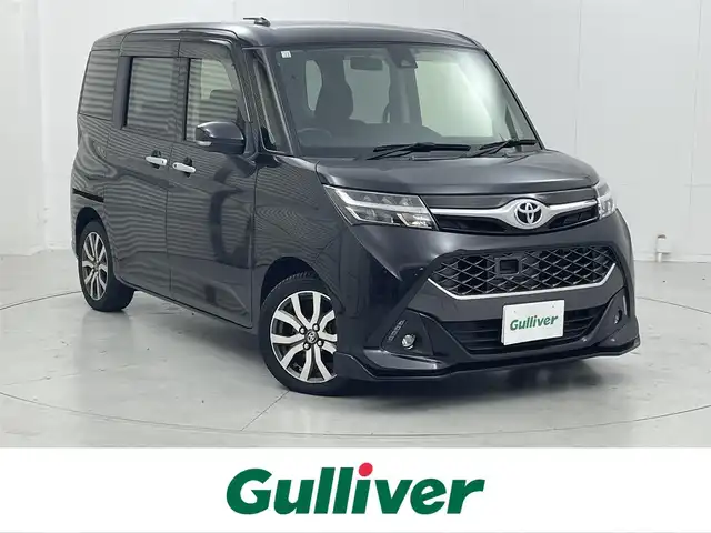 トヨタ タンク カスタムG－T 茨城県 2016(平28)年 3.7万km ブラックマイカメタリック 社外8型ナビ/全方位カメラ/フルセグ/衝突被害軽減ブレーキ/車線逸脱抑制装置/クルーズコントロール/クリアランスソナー/両側電動スライドドア/ETC/純正15インチAW/LEDヘッドライト/スマートキー