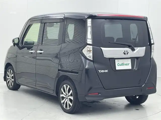 トヨタ タンク カスタムG－T 茨城県 2016(平28)年 3.7万km ブラックマイカメタリック 社外8型ナビ/全方位カメラ/フルセグ/衝突被害軽減ブレーキ/車線逸脱抑制装置/クルーズコントロール/クリアランスソナー/両側電動スライドドア/ETC/純正15インチAW/LEDヘッドライト/スマートキー