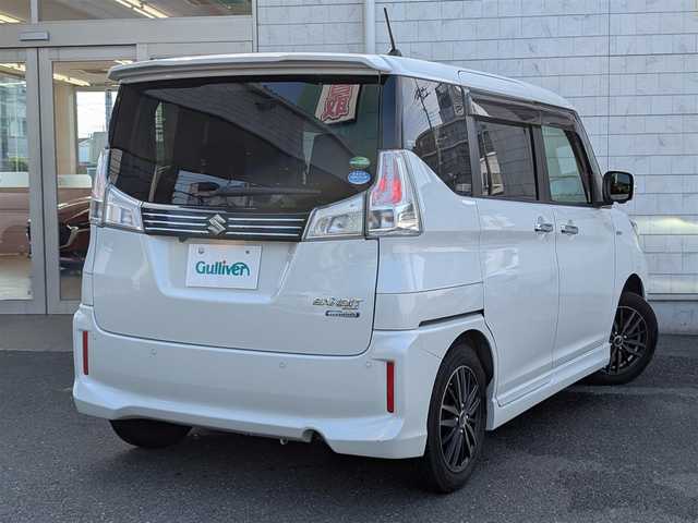 スズキ ソリオ バンディット HV MV 福岡県 2020(令2)年 4.4万km ピュアホワイトP ワンオーナー/メモリナビ(AVIC-RWS901II)/フルセグテレビ/全方位モニター/バックカメラ/ドライブレコーダー/アイドリングストップ/追従機能付クルーズコントロール/ドアバイザー/プッシュスタート/両側パワースライドドア/ETC/スマートキー×2/整備記録簿(R3、R4、R5)/純正AW（夏タイヤつき）4本別途