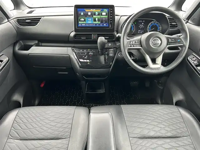 日産 ルークス HWS Gターボ プロパイロットED 島根県 2022(令4)年 4.8万km ホワイトパール 登録時走行距離47797km/純正ディスプレイオーディオ（Andoroid Auto/Apple CarPlay/Bluetooth Audio/FM/AM）/全周囲カメラ/バックカメラ/フロントカメラ/サイドカメラ/アイドリングストップ/レーダークルーズコントロール/両側パワースライドドア/コーナーセンサー/純正AW/LEDオートライト/ウィンカーミラー/ドアバイザー/プッシュスタート/スマートキー/ETC