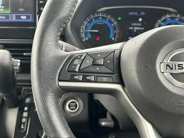 日産 ルークス HWS Gターボ プロパイロットED 島根県 2022(令4)年 4.8万km ホワイトパール 登録時走行距離47797km/純正ディスプレイオーディオ（Andoroid Auto/Apple CarPlay/Bluetooth Audio/FM/AM）/全周囲カメラ/バックカメラ/フロントカメラ/サイドカメラ/アイドリングストップ/レーダークルーズコントロール/両側パワースライドドア/コーナーセンサー/純正AW/LEDオートライト/ウィンカーミラー/ドアバイザー/プッシュスタート/スマートキー/ETC