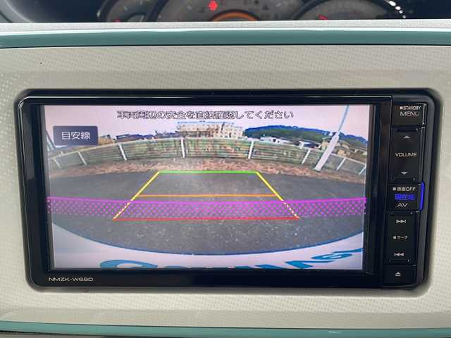 ダイハツ ムーヴ キャンバス G メイクアップ SA Ⅲ 岩手県 2018(平30)年 7.7万km パールホワイトⅢ/ファインミントメタリック 2トーン 4WD/ワンオーナー/純正ナビ(CD/DVD/ラジオ/USB/SD/Bluetooth)/フルセグテレビ/バックカメラ/両側パワースライドドア/衝突回避支援ブレーキ機能/車線逸脱警報機能/誤発進抑制機能/オートハイビーム/アイドリングストップ/横滑り防止機能/スマートキー(×2)/プッシュスタート/ステアリングスイッチ/前方ドライブレコーダー/純正フロアマット/LEDヘッドライト/フォグランプ/電動格納ミラー/ドアバイザー/取説＆保証書