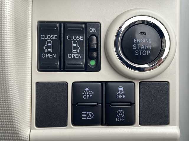 ダイハツ ムーヴ キャンバス G メイクアップ SA Ⅲ 岩手県 2018(平30)年 7.7万km パールホワイトⅢ/ファインミントメタリック 2トーン 4WD/ワンオーナー/純正ナビ(CD/DVD/ラジオ/USB/SD/Bluetooth)/フルセグテレビ/バックカメラ/両側パワースライドドア/衝突回避支援ブレーキ機能/車線逸脱警報機能/誤発進抑制機能/オートハイビーム/アイドリングストップ/横滑り防止機能/スマートキー(×2)/プッシュスタート/ステアリングスイッチ/前方ドライブレコーダー/純正フロアマット/LEDヘッドライト/フォグランプ/電動格納ミラー/ドアバイザー/取説＆保証書