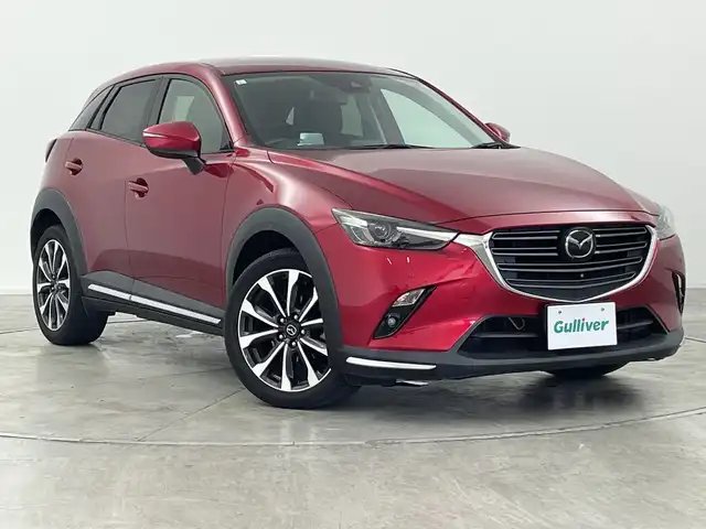 マツダ ＣＸ－３ XDプロアクティブSパッケージ 群馬県 2019(平31)年 7.1万km ソウルレッドクリスタルM 純正ナビ　全周囲カメラ　アダプティブクルーズコントロール　レーンキープアシスト　ブラインドスポットモニター　衝突被害軽減ブレーキ　シートヒーター　パワーシート　オートマチックハイビーム　ＥＴＣ　禁煙車