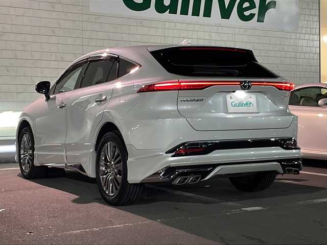 トヨタ ハリアー Z レザーパッケージ 静岡県 2023(令5)年 3.2万km プラチナホワイトパールマイカ /ワンオーナー//JBLナビ/地デジTV//Bluetooth//全周囲カメラ/バックカメラ//調光パノラマルーフ//モデリスタエアロ//レザーシート//シートヒーター/ベンチレーション//ステアリングヒーター//2.0ETC//オートハイビーム//純正19インチAW//デジタルインナーミラー//保証書//取説