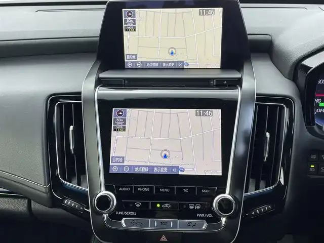 トヨタ クラウン ハイブリッド RS アドバンス Four 福井県 2019(平31)年 5.6万km プレシャスブラックパール ４WD/純正ナビゲーション/【AM/FM/CD/DVD/Bluetooth/フルセグTV】/【USB/AUX】/全方位カメラ/ETC/クルーズコントロール（追従有）/車線逸脱警報機能/衝突軽減ブレーキ/プッシュスタート/スマートキー/スペアキー/オートライト/LEDヘッドライド/取扱説明書/新車時保証書