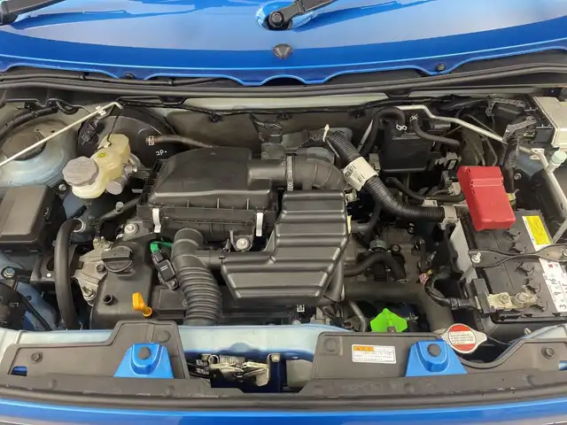 スズキ ラパン S セレクション 三重県 2018(平30)年 1.9万km ブリスクブルーメタリック/ホワイト2トーンルーフ /禁煙車//純正7インチディーラーオプションナビ/　フルセグTV/Bluetooth//衝突軽減ブレーキ//前席シートヒーター//スマートキー//純正HIDヘッドライト//アイドリングストップ//フロアマット//AAC//プッシュスタート//ベンチシート//電格ミラー//ブリスクブルーM/ホワイト2トーン:DRT