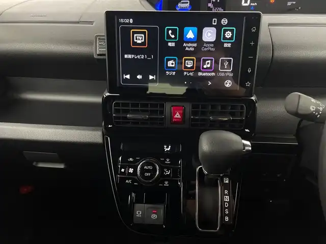 スバル シフォン カスタムR 新潟県 2024(令6)年 0.7万km ライトブルー スマートアシスト/純正9インチナビ/Bluetooth/フルセグTV/バックカメラ/両側パワースライドドア/LEDオートライト/ハーフレザーシート/シートヒーター/純正14インチアルミホイール/アイドリングストップ/コーナーセンサー/スマートキー