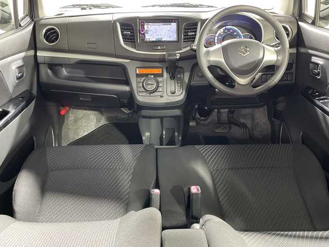 スズキ ワゴンＲ スティングレー X 神奈川県 2014(平26)年 5万km ミステリアスバイオレットパール 社外ナビゲーション【NX513】/ワンセグ　CD DVD　Bluetooth　USB　iPod　AM FM/革巻きステアリング/アイドリングストップ/社外前後ドライブレコーダー/プッシュスタート/スマートキー/社外14インチアルミホイール/純正リアスポイラー/HIDヘッドランプ/フロントフォグランプ/オートライト/電格ウインカーミラー/スペアキー