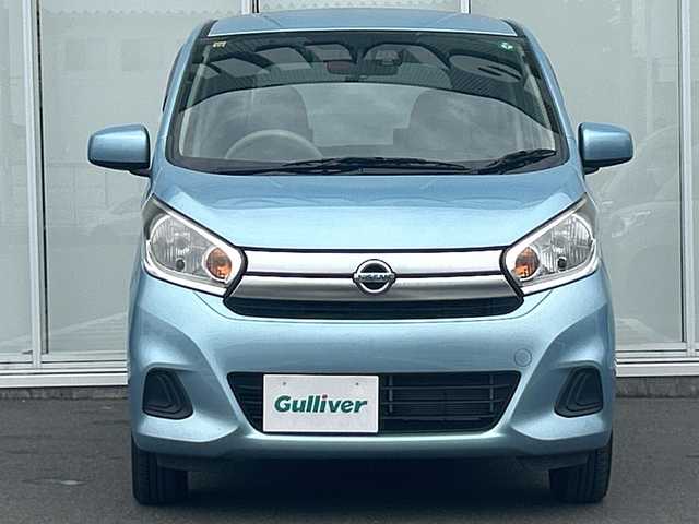 日産 デイズ J 神奈川県 2016(平28)年 4.5万km アイスブルー 純正ナビ（MJ1160-W)/ワンセグ/Bluetooth/CD/USB/バックカメラ /ETC/ドライブレコーダー　/ハロゲンヘッドライト　/リモコンキー　/スペアキー　/純正フロアマット　/ドアバイザー　/電格ミラー　/ABS　/横滑り防止装置　/衝突被害軽減システム　/保証書/取扱説明書