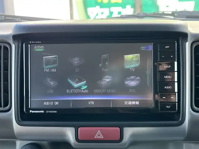 スズキ エブリィ ワゴン PZターボ スペシャル 奈良県 2019(平31)年 4.5万km パールホワイト Panasonicナビ（CN-RE05WD）/（フルセグ/BT/CD/DVD）/バックカメラ/衝突軽減システム/横滑り防止/両側パワースライドドア/オートステップ/オートライト/電動格納ミラー/ステアリングスイッチ/純正14インチAW/保証書/取り扱い説明書/スペアキーX1