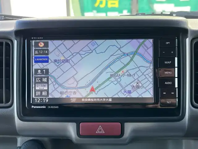 スズキ エブリィ ワゴン PZターボ スペシャル 奈良県 2019(平31)年 4.5万km パールホワイト Panasonicナビ（CN-RE05WD）/（フルセグ/BT/CD/DVD）/バックカメラ/衝突軽減システム/横滑り防止/両側パワースライドドア/オートステップ/オートライト/電動格納ミラー/ステアリングスイッチ/純正14インチAW/保証書/取り扱い説明書/スペアキーX1