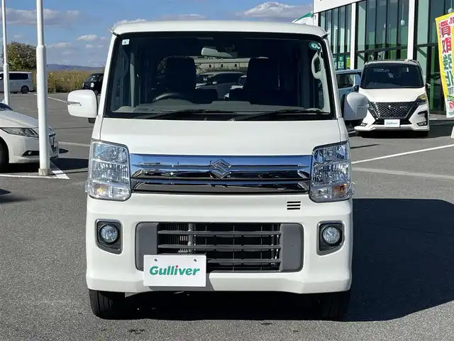 スズキ エブリィ ワゴン PZターボ スペシャル 奈良県 2019(平31)年 4.5万km パールホワイト Panasonicナビ（CN-RE05WD）/（フルセグ/BT/CD/DVD）/バックカメラ/衝突軽減システム/横滑り防止/両側パワースライドドア/オートステップ/オートライト/電動格納ミラー/ステアリングスイッチ/純正14インチAW/保証書/取り扱い説明書/スペアキーX1