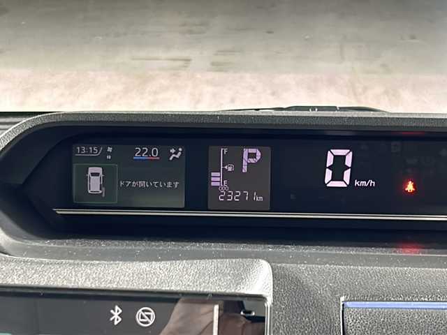 ダイハツ タント X 沖縄県 2021(令3)年 2.4万km ファイアークォーツレッドM 禁煙車　/純正ディスプレイオーディオ　/フルセグＴＶ/TVキャンセラー/パノラマモニター　/純正ドライブレコーダー　　/シートヒーター　/片側パワースライドドア　/コーナーセンサー　/ベンチシート　/純正フロアマット　/ＬＥＤヘッドライト/スペアキー