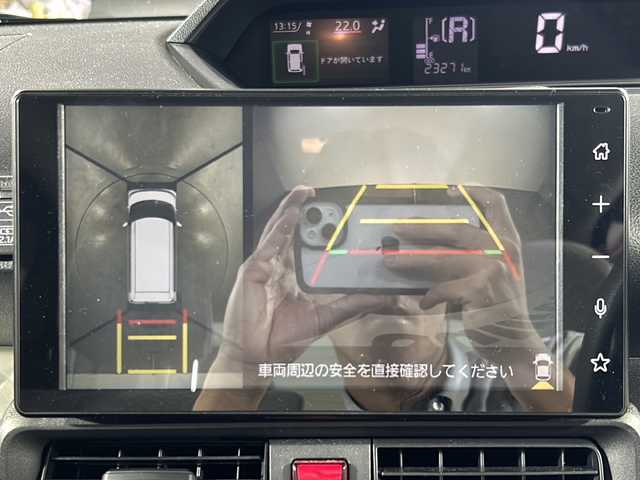 ダイハツ タント X 沖縄県 2021(令3)年 2.4万km ファイアークォーツレッドM 禁煙車　/純正ディスプレイオーディオ　/フルセグＴＶ/TVキャンセラー/パノラマモニター　/純正ドライブレコーダー　　/シートヒーター　/片側パワースライドドア　/コーナーセンサー　/ベンチシート　/純正フロアマット　/ＬＥＤヘッドライト/スペアキー
