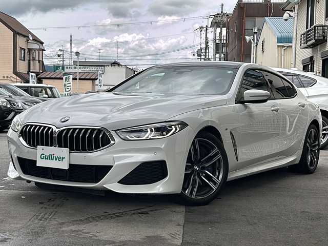 ＢＭＷ ８４０ｉ グランクーペ Mスポーツ 京都府 2020(令2)年 6.3万km ミネラルホワイト ナビ　ＴＶ　/全方位カメラ/ハーマンカードン　/サンルーフ　/レザーシート　/エアーシート　/レーンキープアシスト　/衝突軽減ブレーキ　/ＬＥＤオートライト　/ＨＵＤ　/パドルシフト　/クルーズコントロール　/ＥＴＣ/全ドアイージークロージャー/純正19AW/スマートキー/スペアキー/保証書・取扱説明書