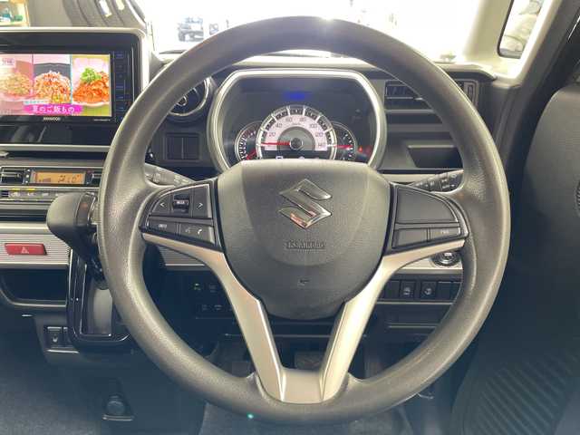 スズキ スペーシア カスタム HYBRID GS 道央・札幌 2018(平30)年 8.6万km ムーンライトバイオレットPM ・4WD/・デュアルセンサーブレーキサポートII/・標識認識機能/車線逸脱抑制機能/・社外7インチメモリナビ/・Bluetooth/CD/DVD/・フルセグTV/・片側パワースライドドア/・スマートキー/・横滑り防止装置/盗難防止装置/・レーンアシスト/・LEDオートライト/・前席シートヒーター