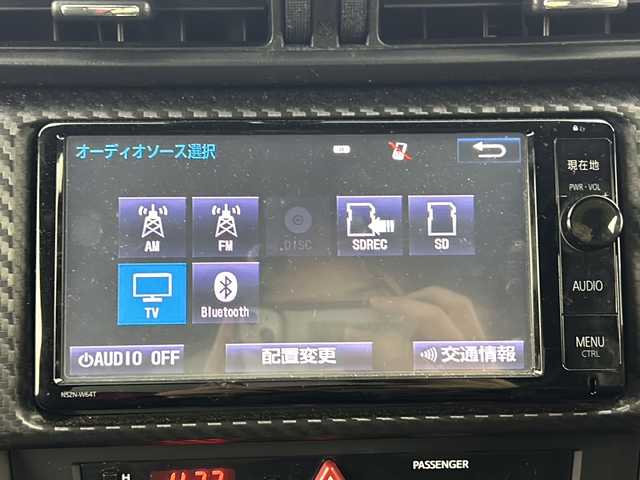 トヨタ ８６ GT 愛知県 2014(平26)年 3.9万km クリスタルブラックシリカ 禁煙車/純正7インチSDナビ/（CD/DVD/Bluetooth/フルセグTV/SD)/バックカメラ/ETC/ドライブレコーダー/純正17インチアルミホイール/スマートキー/プッシュスタート/横滑り防止装置/オートライト/W＋サイドエアバッグ