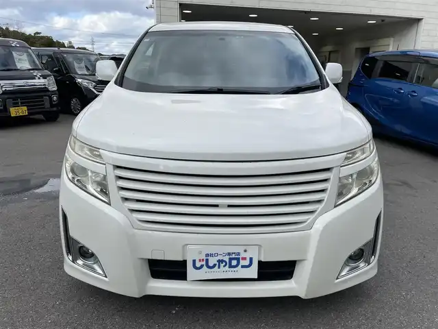 日産 エルグランド 250ハイウェイスター 和歌山県 2011(平23)年 11.2万km ブリリアントホワイトパール (株)IDOMが運営する【じしゃロン和歌山店】の自社ローン対象車両になります。こちらは現金ご利用時の価格です。/自社ローンご希望の方は別途その旨お申付け下さい。/RS-R車高調/純正SDメモリナビ/(AM/FM/CD/DVD/AUX/ipod)/両側パワースライドドア/切り替え式４WD/純正エンジンスターター/前方ドライブレコーダー/純正後席用モニター/バックカメラ/プッシュスタート/後席サンシェード/横滑り防止装置/オットマン/スマートキー/スペアキー×１/ナビリモコン付/ビルトインETC/三列シート/オットマン/電動格納ミラー/バニティミラー/純正AW付冬タイヤ積込/(225/55/R18)