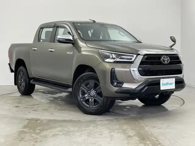 トヨタ ハイラックス Z 新潟県 2023(令5)年 5.2万km オキサイドブロンズM 4WD/純正ディーラーOPナビ/バックモニター/・AM/FM/CD/Bluetooth/フルセグ/アダプティブクルーズコントロ―ル/レーンキープアシスト/ターボ/ETC/純正LEDヘッドライト/オートライト/オートマチックハイビーム/純正リアガーニッシュ/純正フロアマット/純正17インチAW夏タイヤ/ABS/横滑り防止機能/AFS/前後コーナーセンサー/ダウンヒルアシストコントロール/保証書/取扱説明書