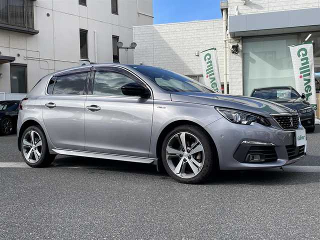 プジョー ３０８ GTライン ブルーHDi 岡山県 2020(令2)年 4.6万km GRIS ARTENSE 登録時走行距離46012km/純正ＳＤナビ/(AM/FM/USB/IPOD)/パーキングアシスト/アイドリングストップ/レーンキープアシスト/バックカメラ/ETC/クルーズコントロール/ＭＴモード付ＡＴ/ドライブレコーダー/オートマチックハイビーム/電動パーキングブレーキ/スマートキー/プッシュスタート/純正１７インチAW