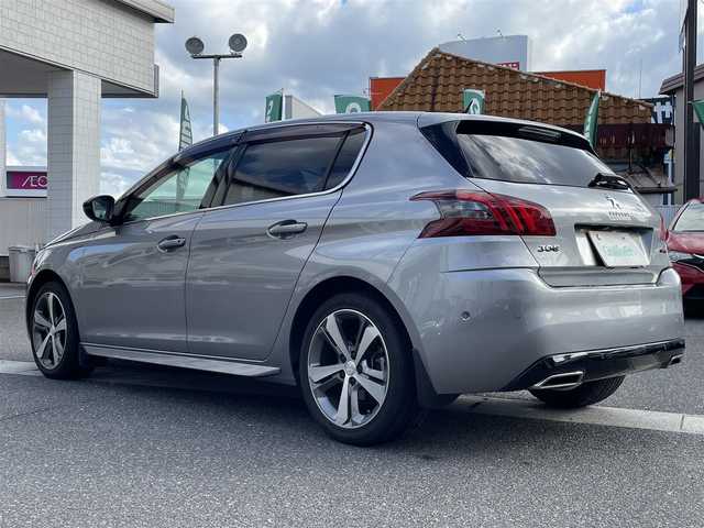 プジョー ３０８ GTライン ブルーHDi 岡山県 2020(令2)年 4.6万km GRIS ARTENSE 登録時走行距離46012km/純正ＳＤナビ/(AM/FM/USB/IPOD)/パーキングアシスト/アイドリングストップ/レーンキープアシスト/バックカメラ/ETC/クルーズコントロール/ＭＴモード付ＡＴ/ドライブレコーダー/オートマチックハイビーム/電動パーキングブレーキ/スマートキー/プッシュスタート/純正１７インチAW