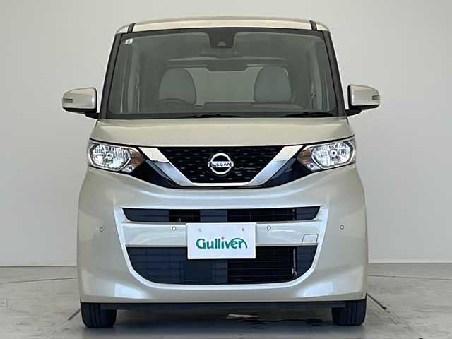日産 ルークス X 愛知県 2021(令3)年 3.8万km フローズンバニラパール 衝突軽減システム/純正ディズプレイオーディオ　ナビ機能なし/全方位カメラ/Bluetooth/バックカメラ/パワースライドドア/イージーオープン機能/コーナーセンサー/オートマチックハイビーム/ステアリングスイッチ/スマートキー/プッシュスタート